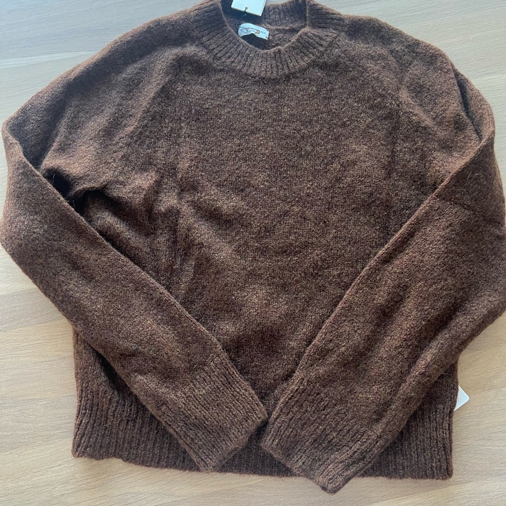 Dries van Noten Dallas sweater brown L top NWT - Picture 7 of 7